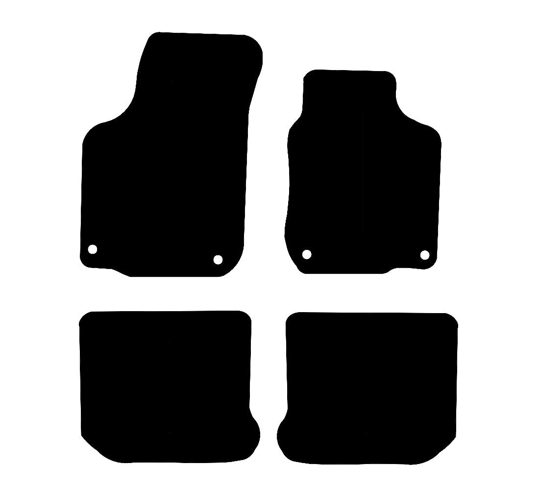 Volkswagen Golf (MK4) (Round Clip) 1997 - 2004 Car Mats vehicle mat pattern