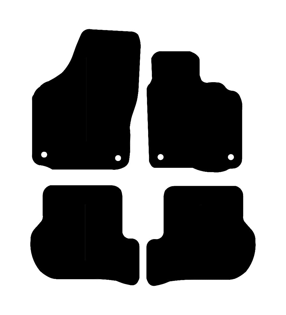 Skoda Octavia 2004 - 2008 Car Mats vehicle mat pattern