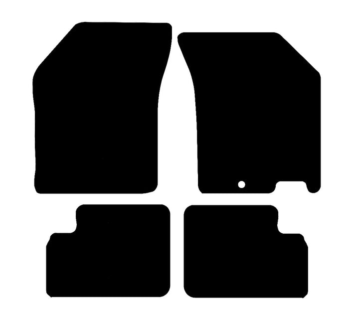 Vauxhall Agila 2009 - 2011 Car Mats vehicle mat pattern