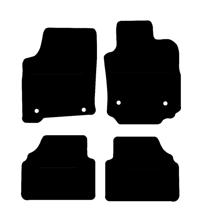 Vauxhall Meriva A 2001 - 2009 Car Mats vehicle mat pattern