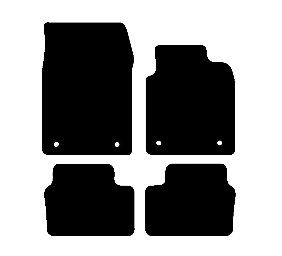 Vauxhall Signum 2003 - 2008 Car Mats vehicle mat pattern