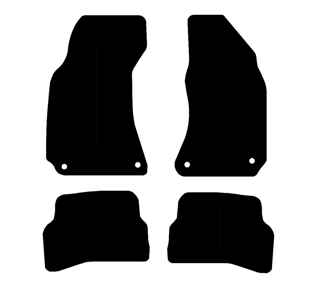 Volkswagen Passat 1996 - 2004 Car Mats vehicle mat pattern