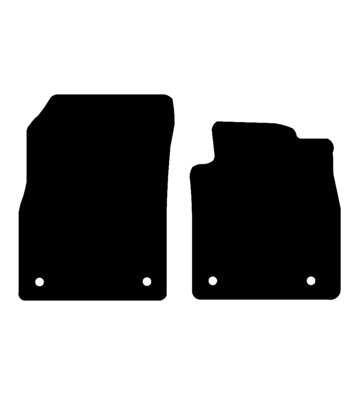 Vauxhall Astra Van 2010 - 2015 Car Mats vehicle mat pattern