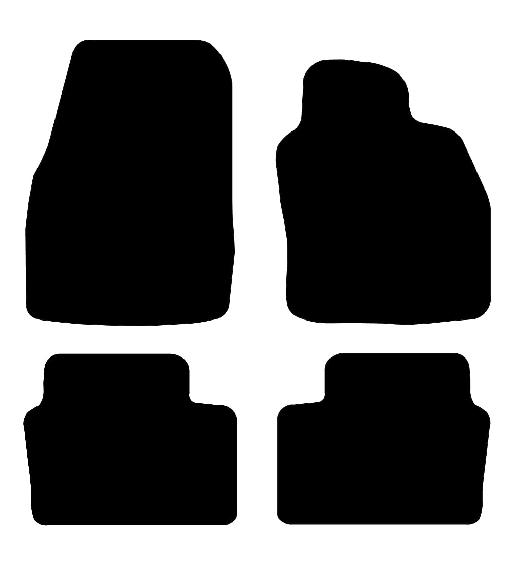 Vauxhall Astra H (MK5)(No Clips) 2004 - 2010 Car Mats vehicle mat pattern