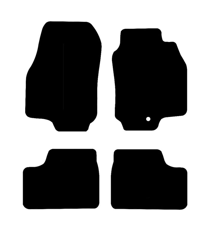 Vauxhall Astra G (MK4) (1 Clip) 1998 - 2004 Car Mats vehicle mat pattern