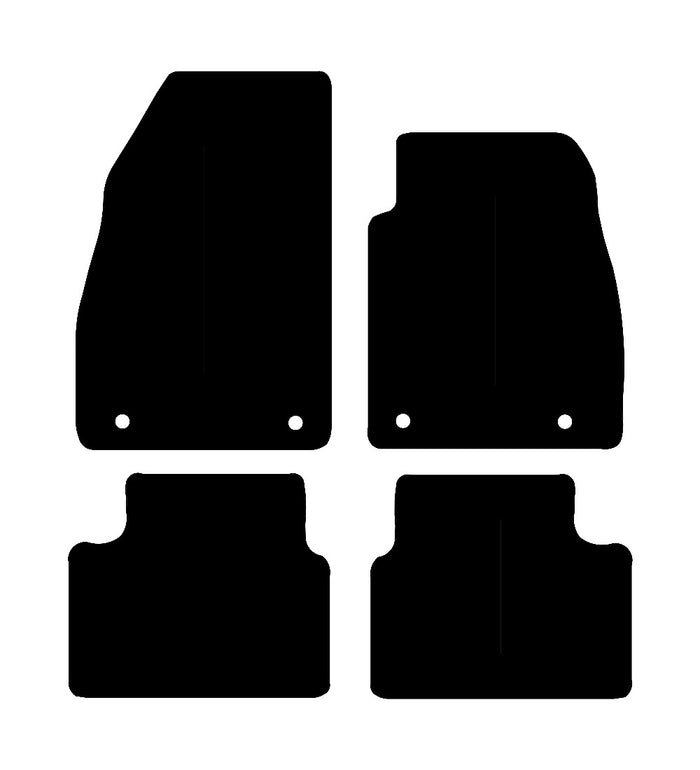 Vauxhall Insignia 2008 - 2013 Car Mats vehicle mat pattern