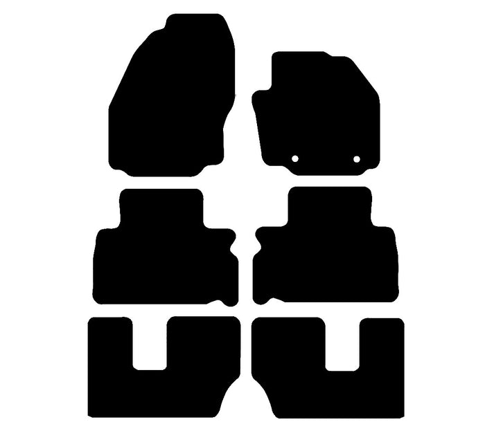 Ford Galaxy (MK 3) 2006 - 2014 Car Mats vehicle mat pattern