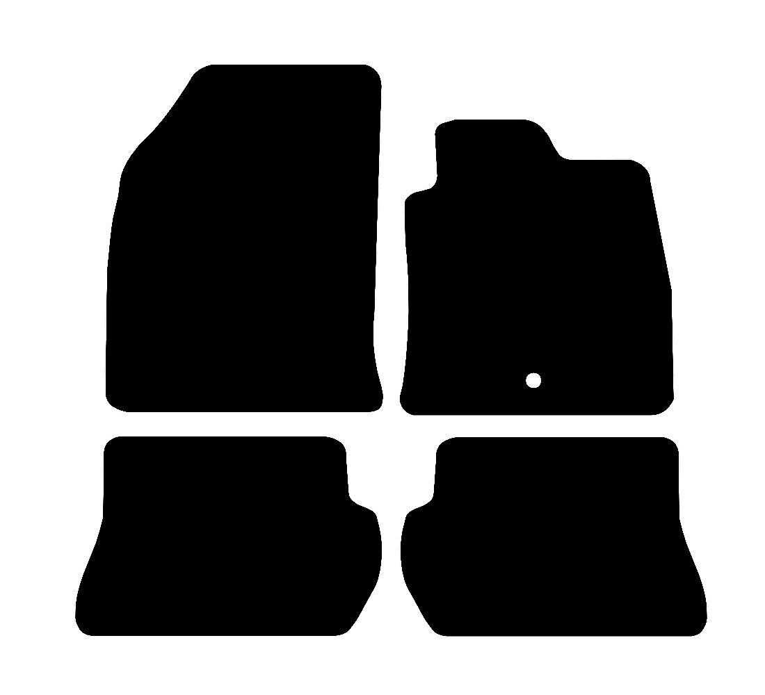 Ford Fusion (Automatic) 2002 - 2012 Car Mats vehicle mat pattern