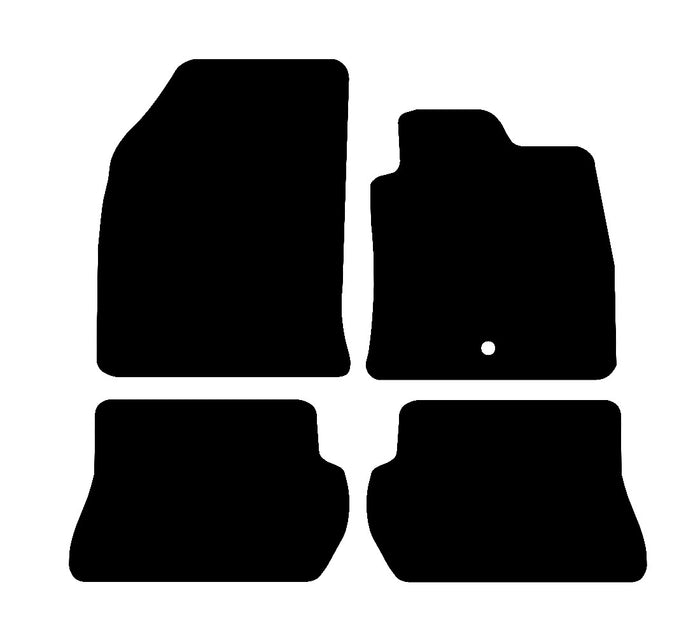 Ford Fusion (Automatic) 2002 - 2012 Car Mats vehicle mat pattern