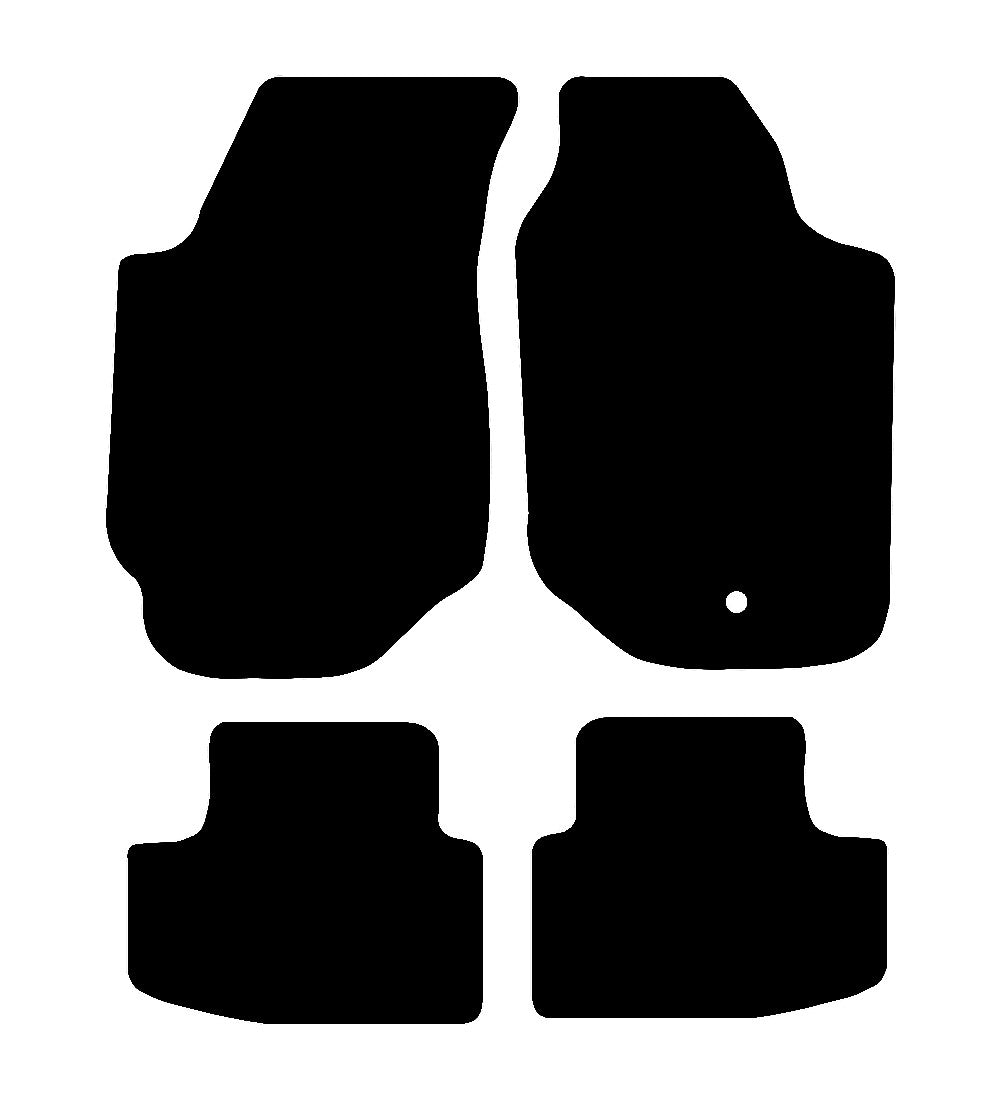 Ford Escort (MK6/MK7) 1994 - 2000 Car Mats vehicle mat pattern