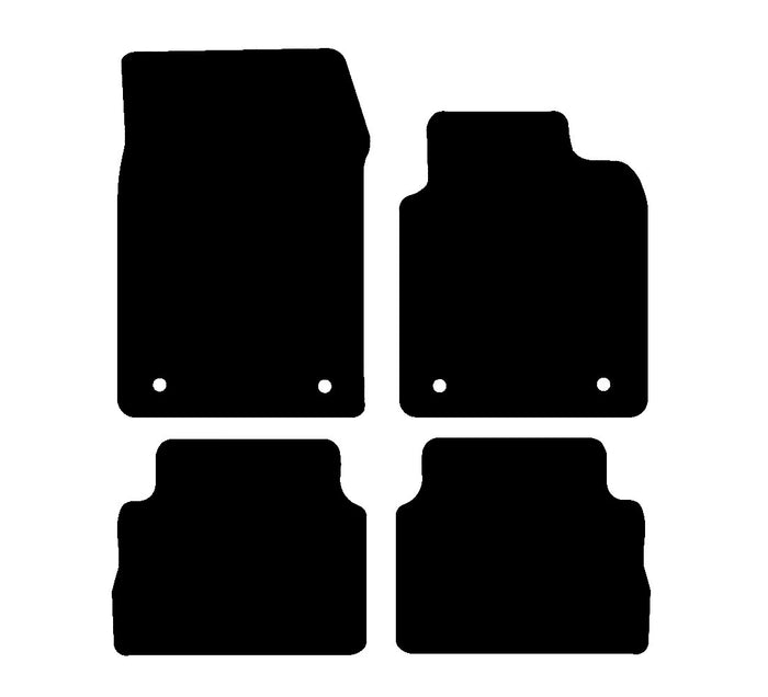 Vauxhall Vectra C 2003 - 2010 Car Mats vehicle mat pattern