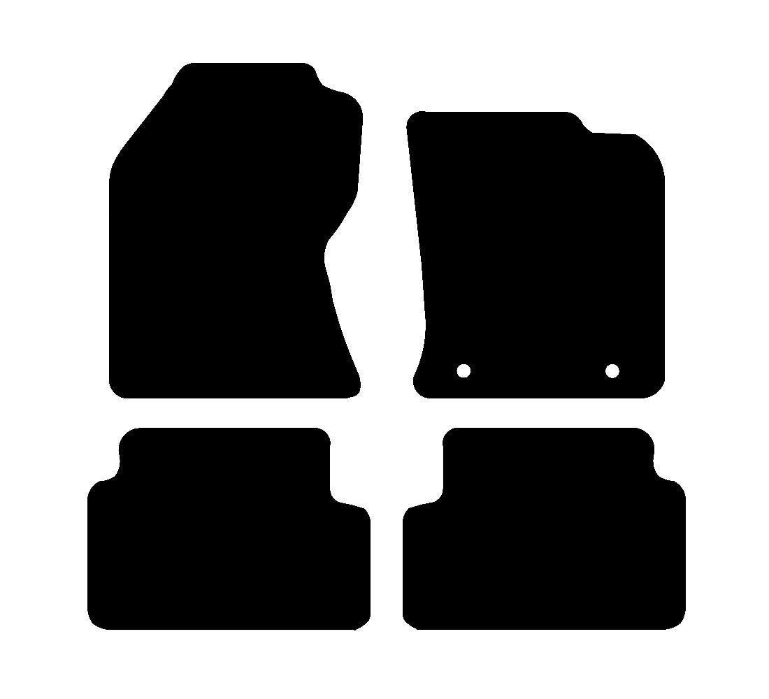 Ford Focus (MK1) 1998 - 2004 Car Mats vehicle mat pattern