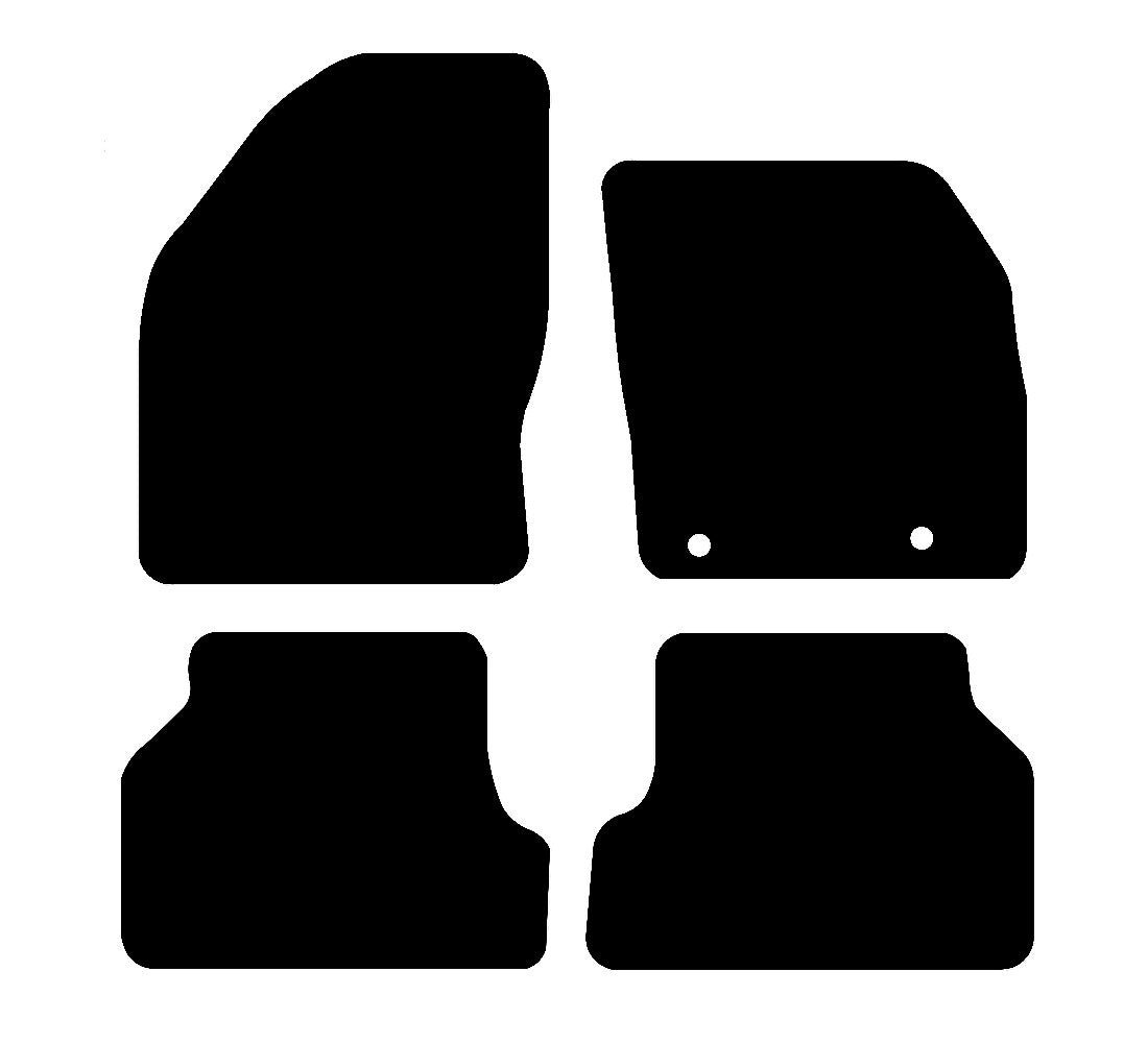 Ford Focus (MK2) 2004 - 2010 Car Mats vehicle mat pattern