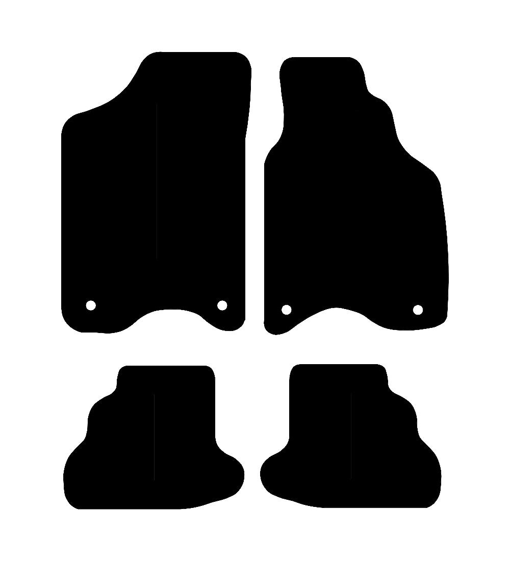 Volkswagen Lupo 1999 - 2005 Car Mats vehicle mat pattern