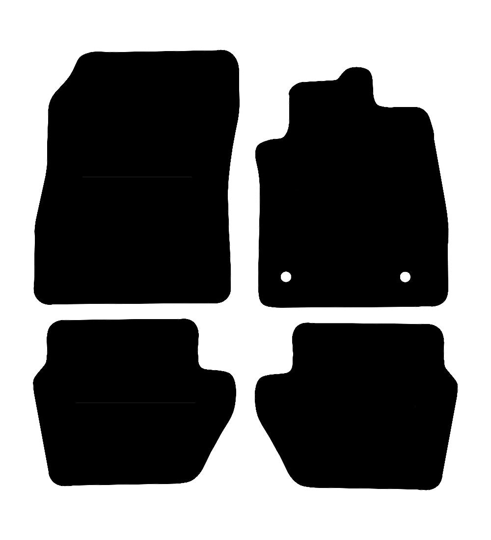 Ford Fiesta (MK8) 2017 to Present Car Mats vehicle mat pattern
