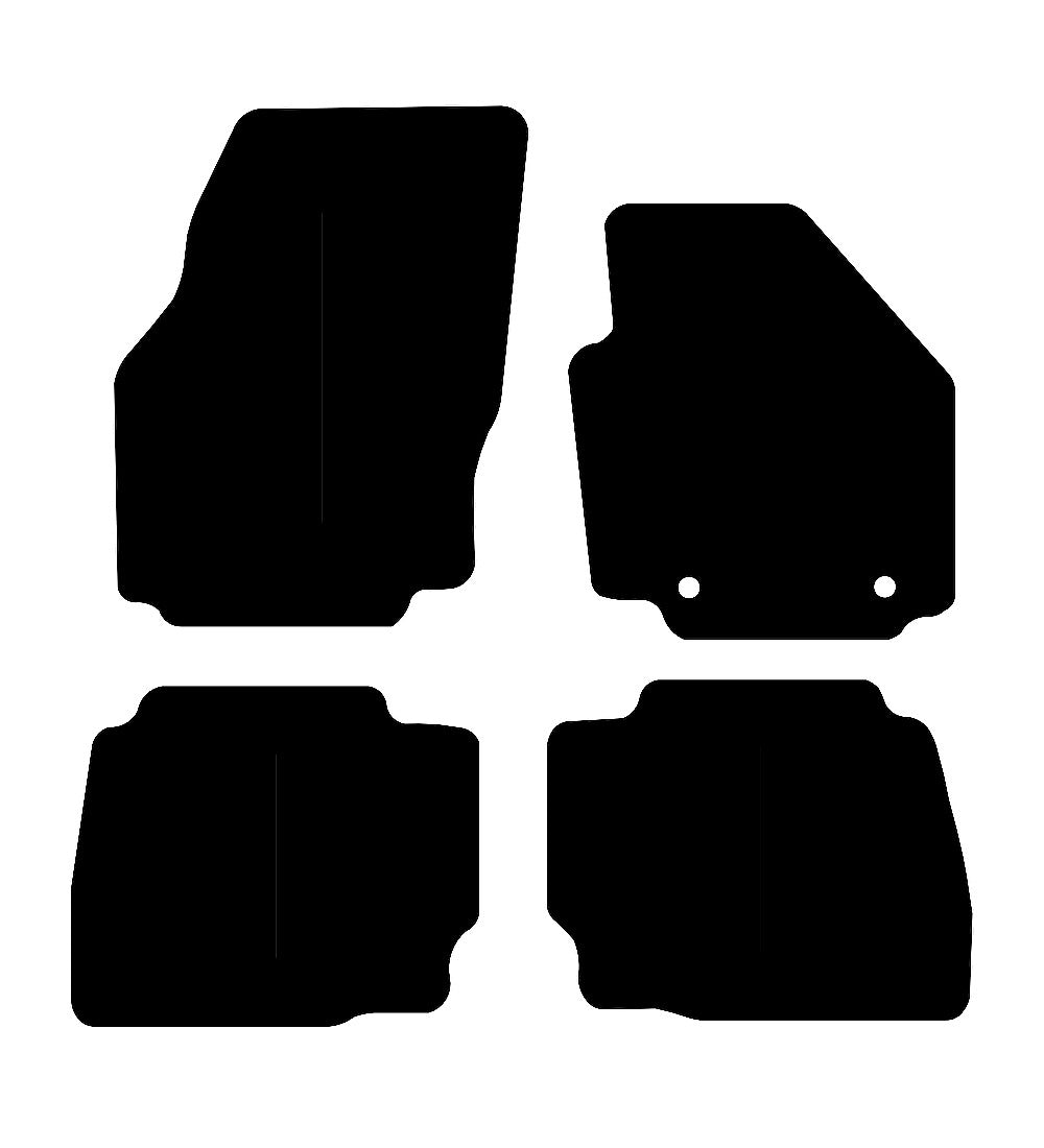 Ford Mondeo MK4 2007 - 2013 Car Mats vehicle mat pattern