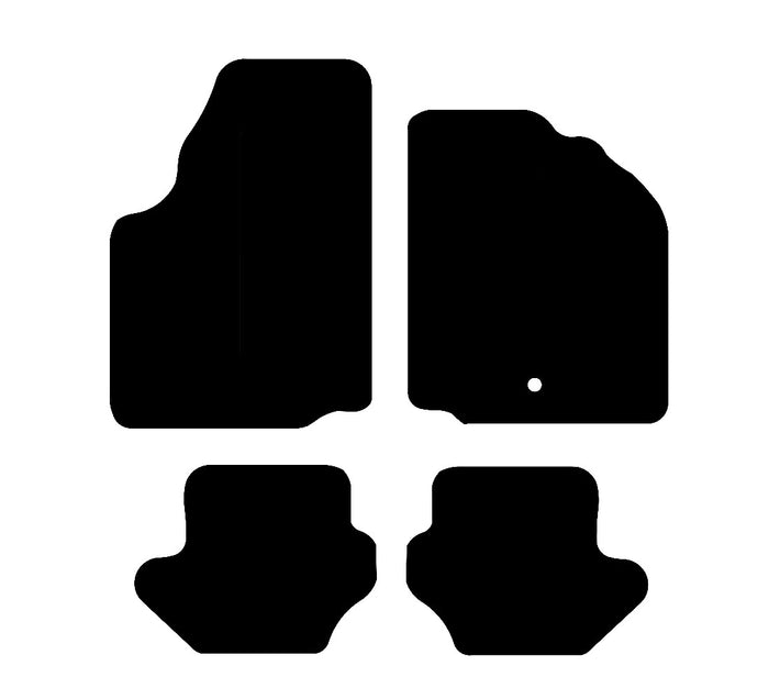 Ford Fiesta (MK4/MK5) 1994 - 2002 Car Mats vehicle mat pattern