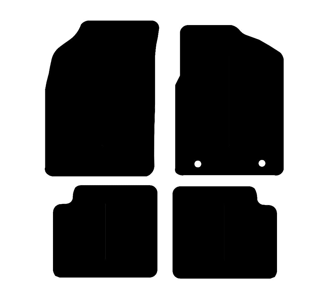Ford KA 2009 - 2013 Car Mats vehicle mat pattern