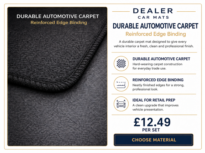 DAF XF 105 1997 - 2012 Car Mats vehicle mat pattern