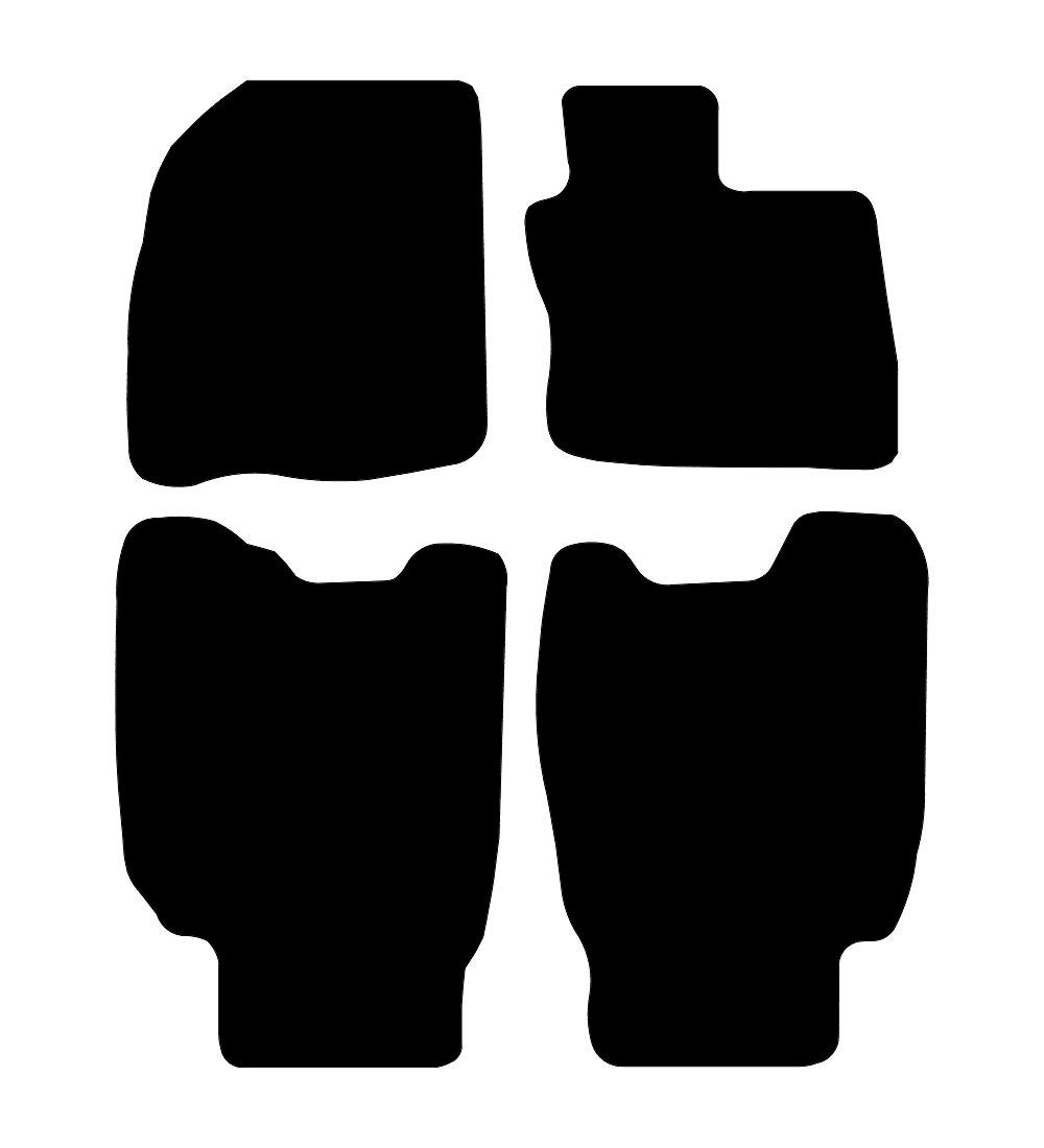 Honda Civic (No Clips) 2006 - 2008 Car Mats vehicle mat pattern