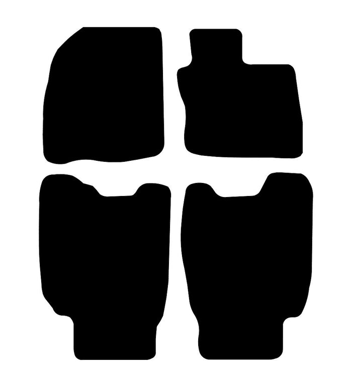 Honda Civic (No Clips) 2006 - 2008 Car Mats vehicle mat pattern