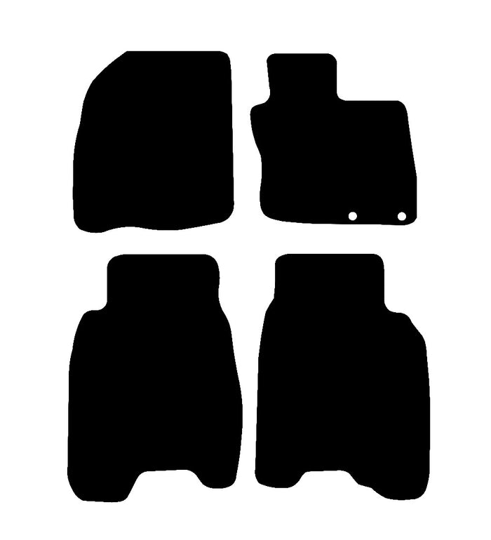 Honda Civic 2006 - 2008 Car Mats vehicle mat pattern