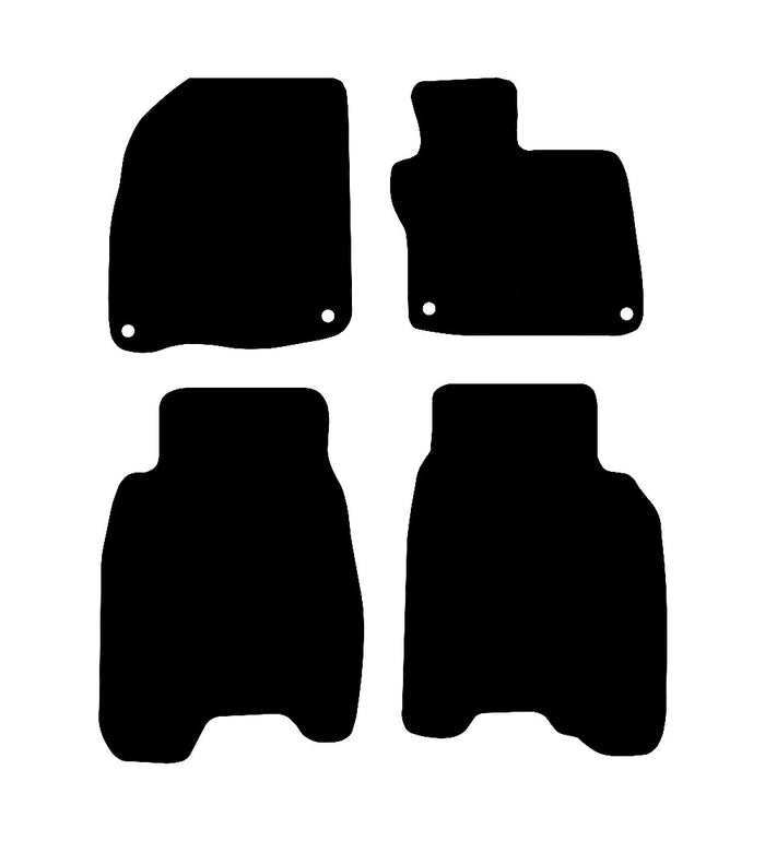 Honda Civic 2008 - 2012 Car Mats vehicle mat pattern