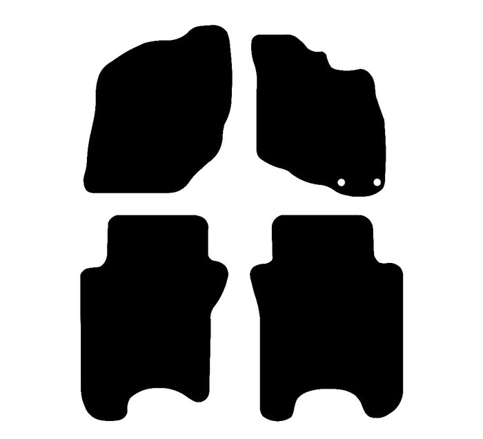 Honda Jazz 2001 - 2008 Car Mats vehicle mat pattern