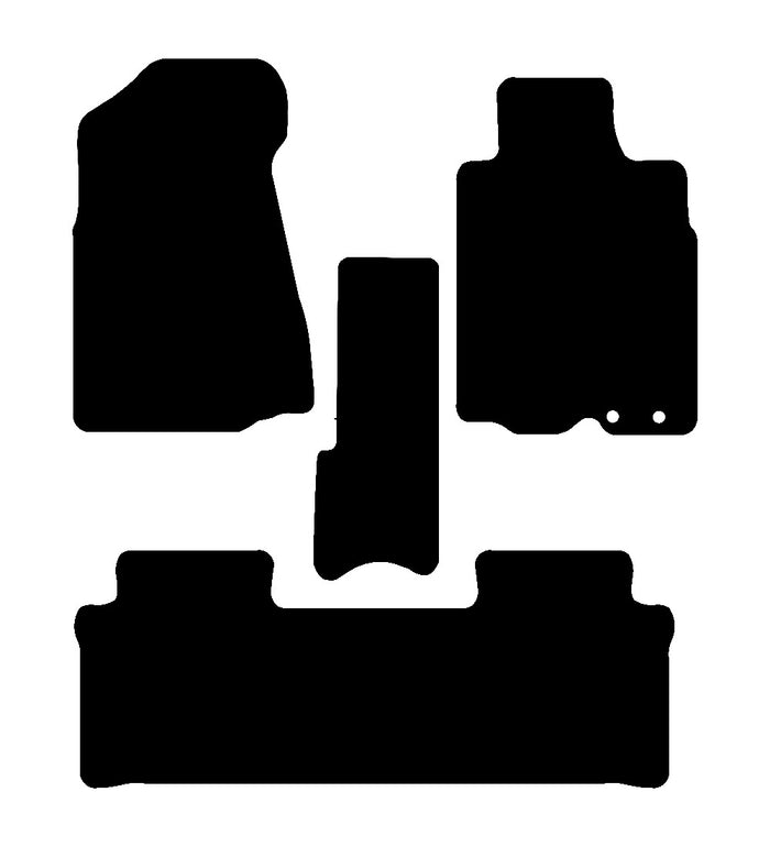 Honda CRV (Automatic) 2001 - 2006 Car Mats vehicle mat pattern
