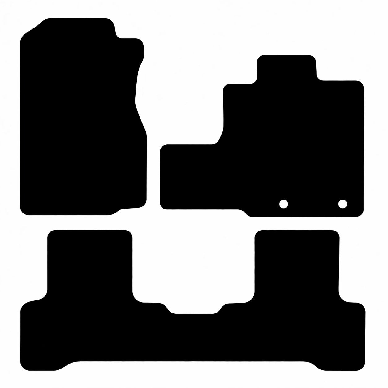 Honda CRV (Alternate) 2006 - 2011 Car Mats vehicle mat pattern
