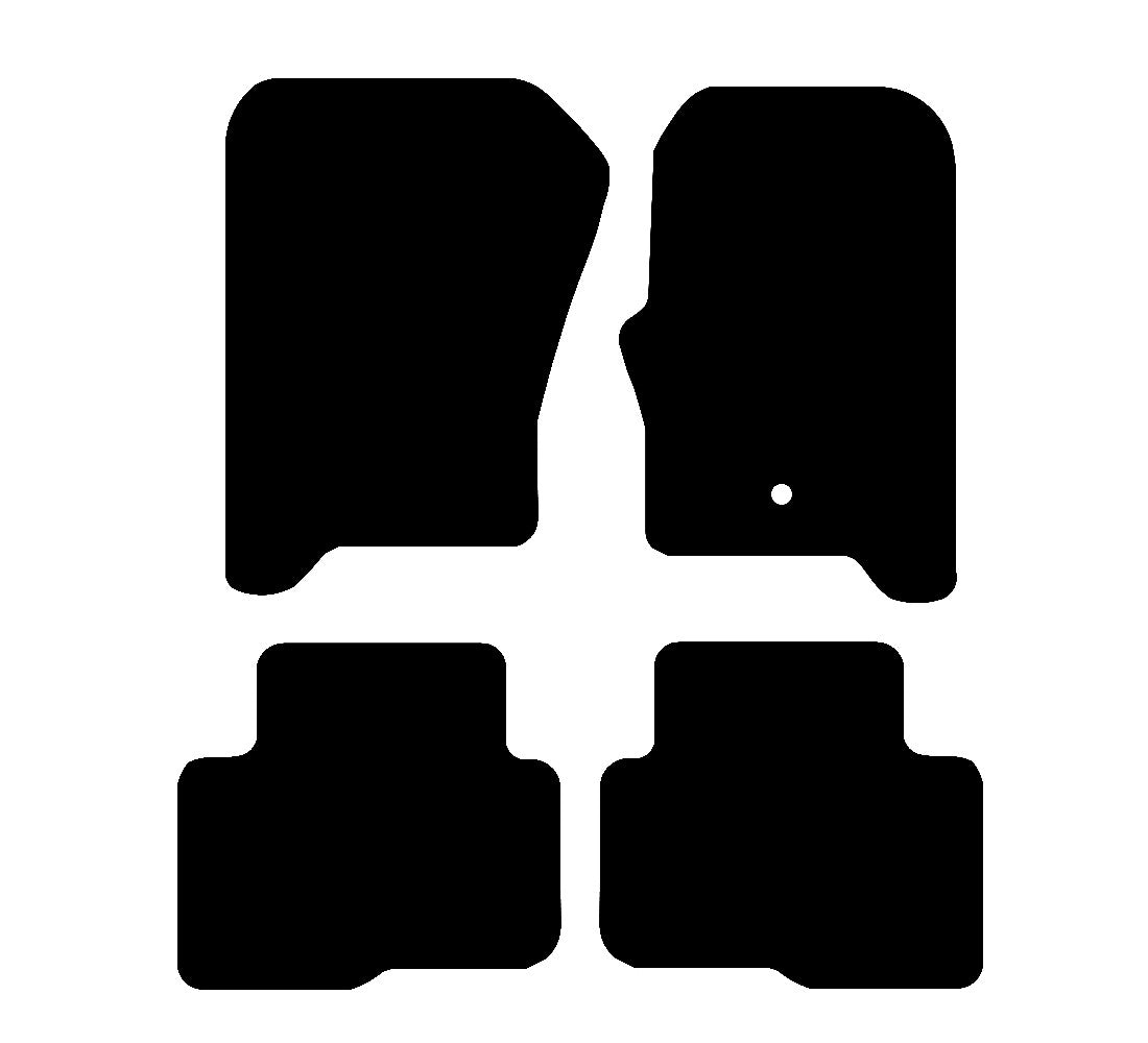Land Rover Discovery 3 2004 - 2008 Car Mats vehicle mat pattern