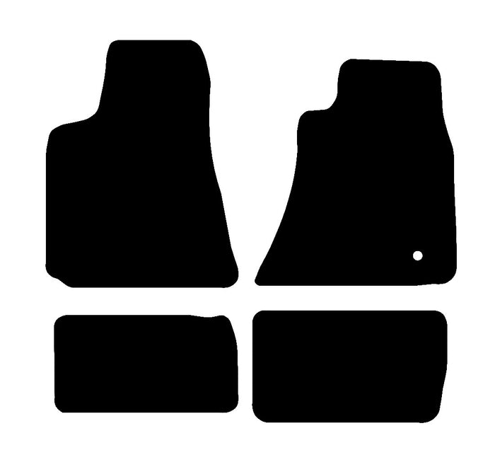 Chrysler 300C Saloon 2006 - 2011 Car Mats vehicle mat pattern