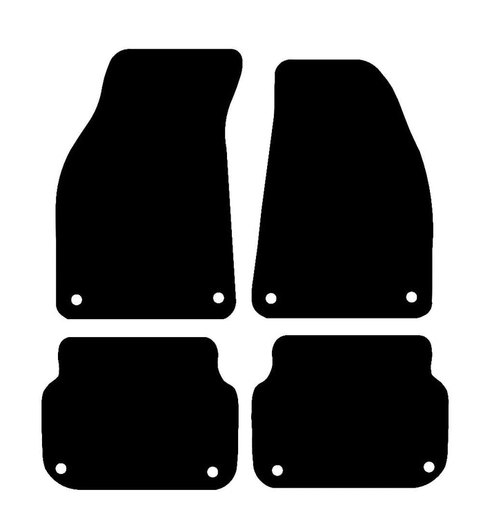 Audi A6 (MKC6) (Quatro/Avant) 2004 - 2009 Car Mats vehicle mat pattern