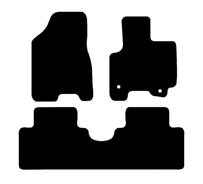 Kia Sportage 2005 - 2008 Car Mats vehicle mat pattern