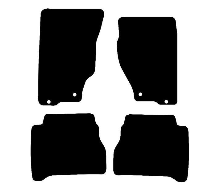 Kia Sorento 2007 - 2010 Car Mats vehicle mat pattern