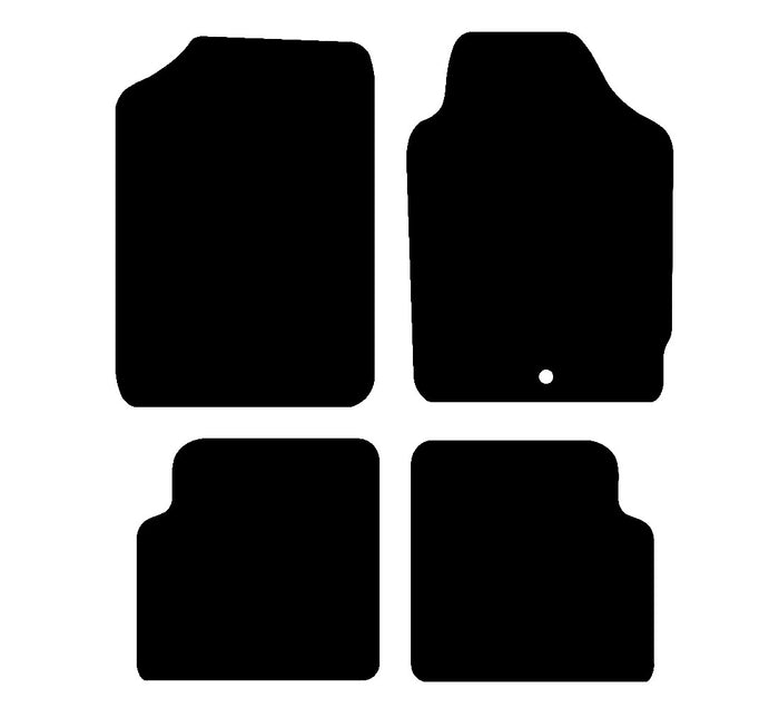 Peugeot 306 1993 - 2001 Car Mats vehicle mat pattern