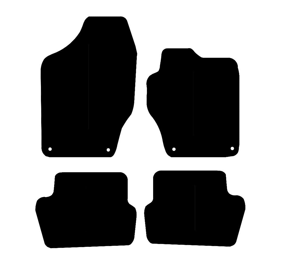 Peugeot 308 2007 - 2013 Car Mats vehicle mat pattern