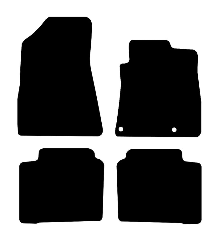 Kia Niro HEV 2022 to Present Car Mats vehicle mat pattern