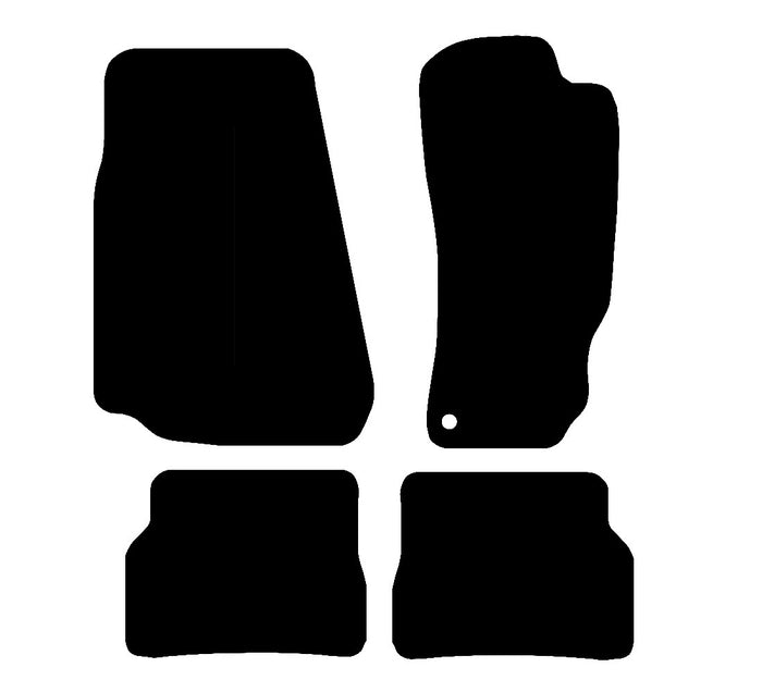 Mazda RX-8 2003 - 2010 Car Mats vehicle mat pattern