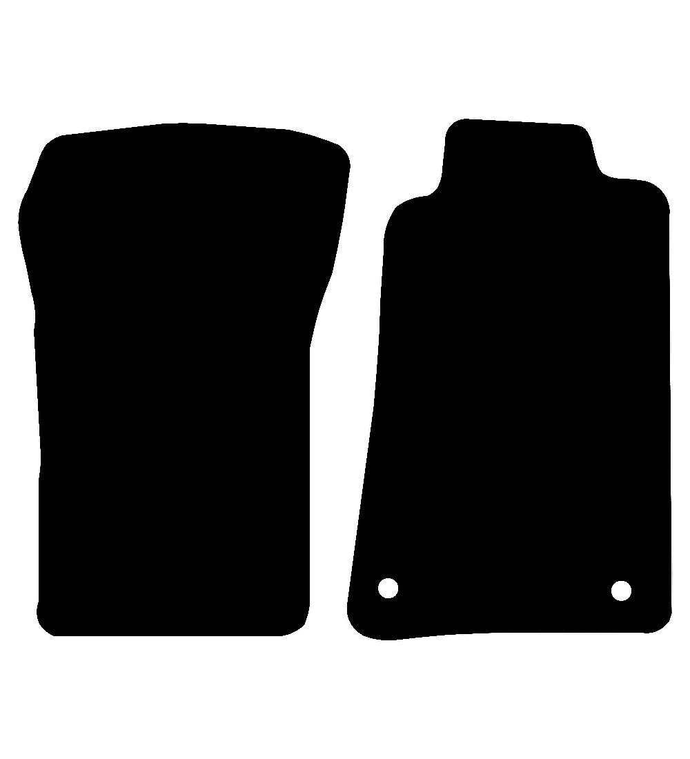 Mazda MX-5 MK1 1990 - 1997 Car Mats vehicle mat pattern