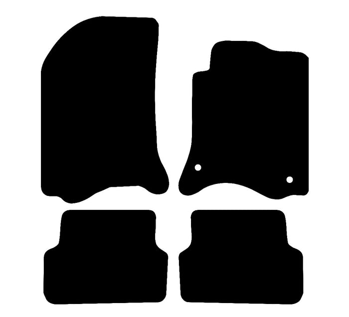Renault Laguna 2 2001 - 2008 Car Mats vehicle mat pattern
