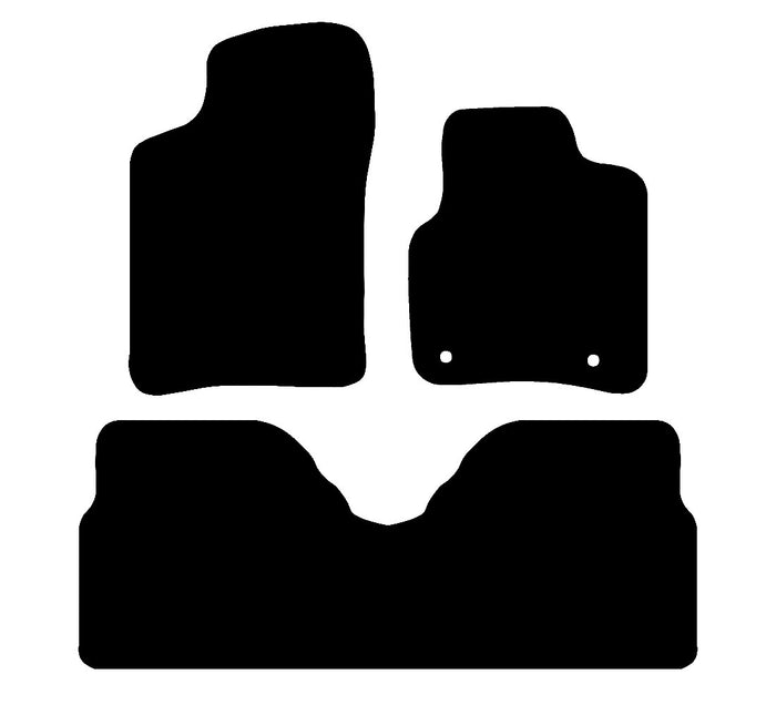 Renault Scenic 1996 - 2003 Car Mats vehicle mat pattern