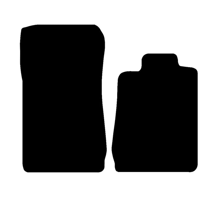 Mercedes SLK 1996 - 2004 Car Mats vehicle mat pattern