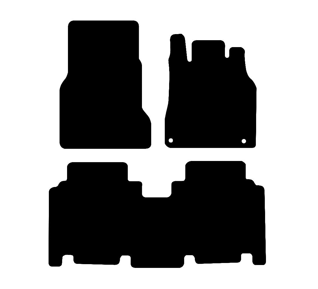 Mercedes A Class 1998 - 2005 Car Mats vehicle mat pattern