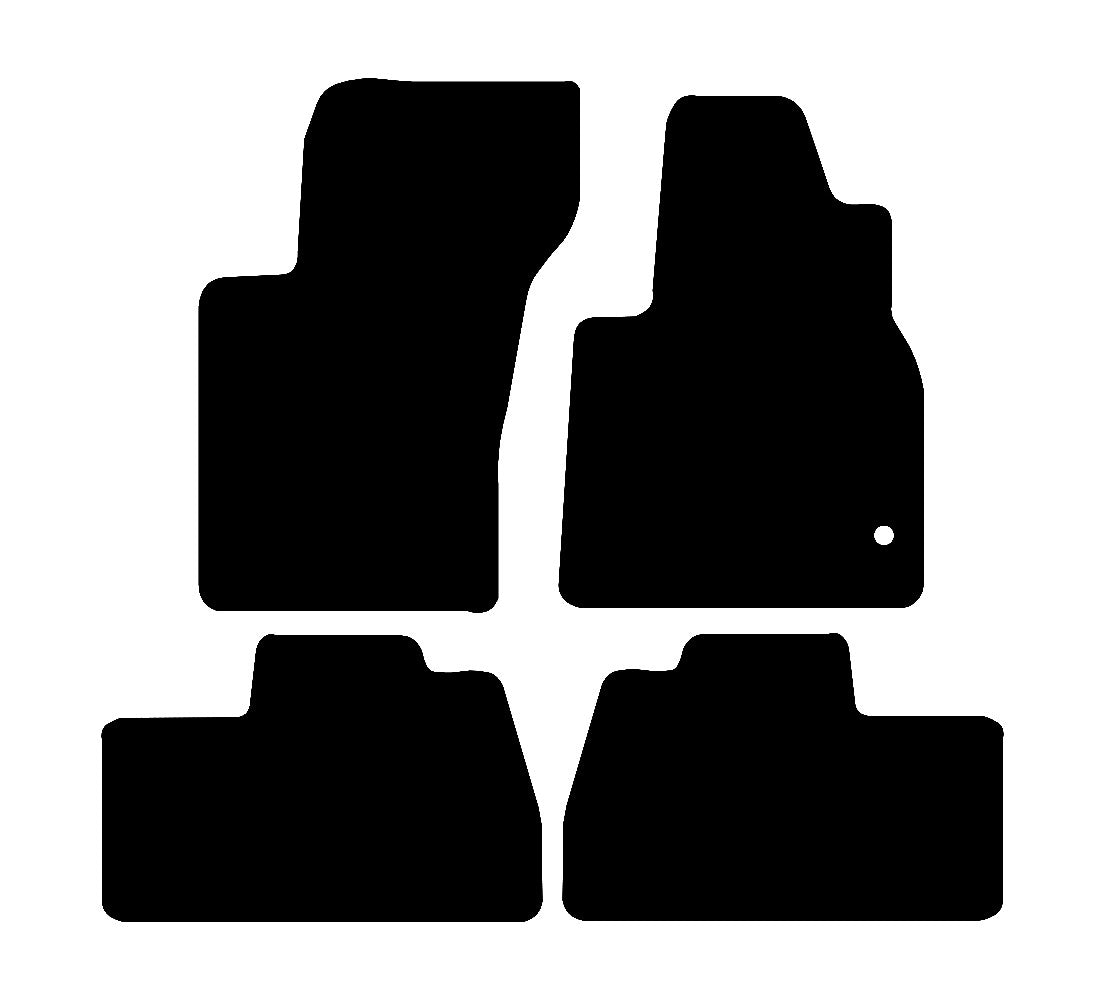 Mercedes ML 1998 - 2005 Car Mats vehicle mat pattern