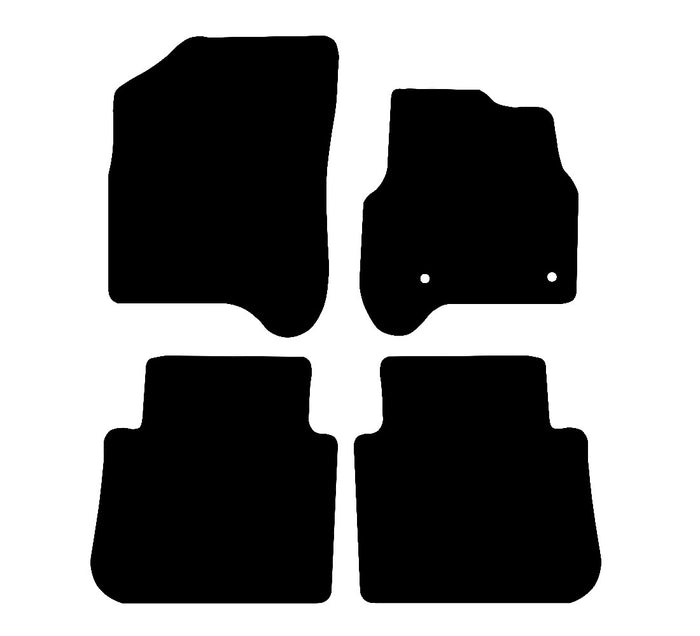 Citroen C3 Picasso 2009 - 2017 Car Mats vehicle mat pattern