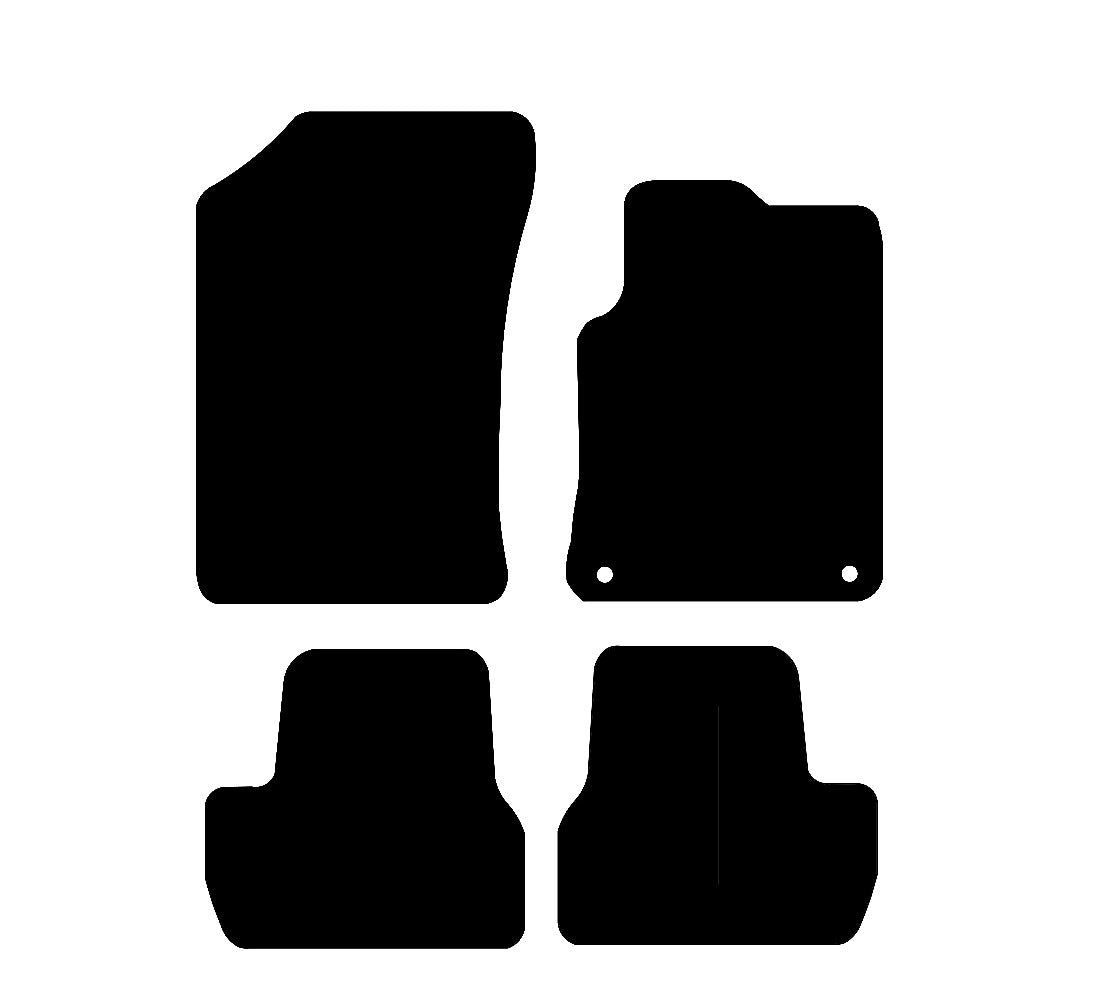 Citroen C3 2003 - 2009 Car Mats vehicle mat pattern