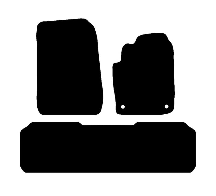 Citroen Xsara Picasso 2000 - 2010 Car Mats vehicle mat pattern