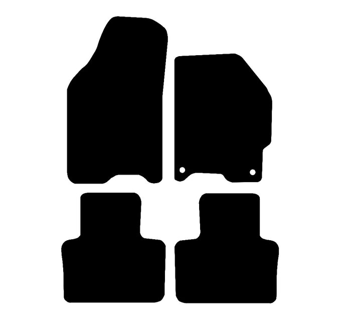 Fiat Punto 1999 - 2005 Car Mats vehicle mat pattern