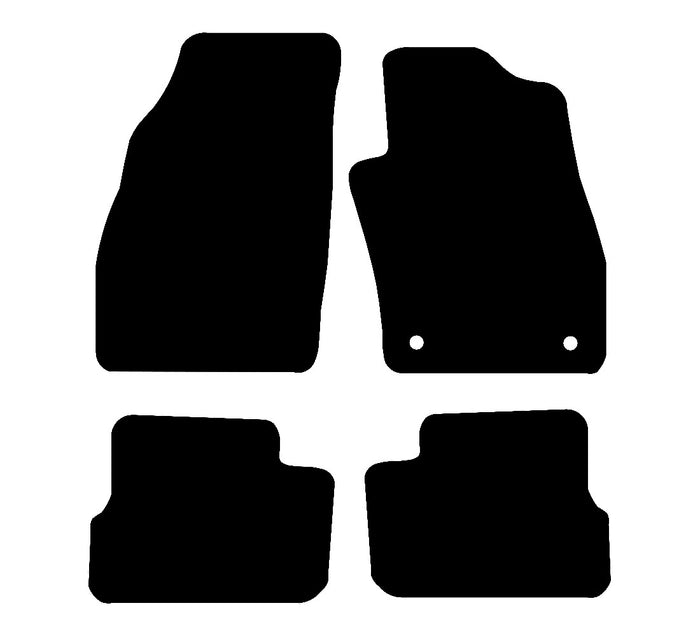 Fiat Punto 2006 - 2011 Car Mats vehicle mat pattern